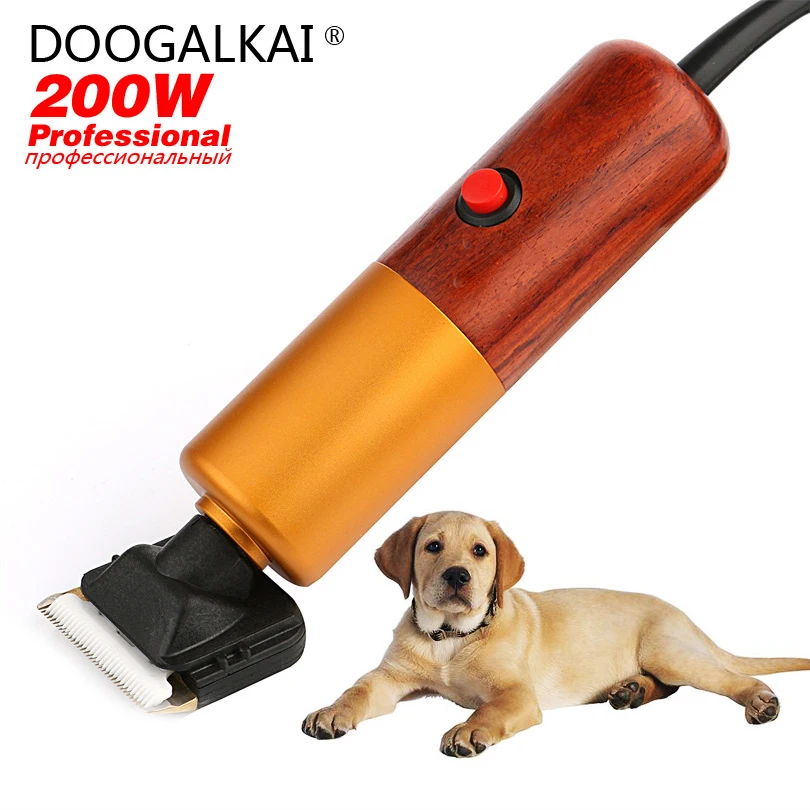 Продажа Собака Pet Clipper комплект для Touch UPS между Professional Groomings 200 Вт Плавное регулирование скорости с Электрический Триммер лезвия