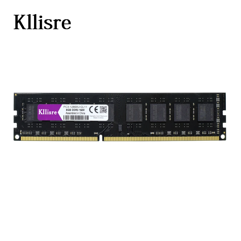 

Kllisre DDR3 8GB 1600MHz 1333MHz Memory Ram Desktop pc DIMM
