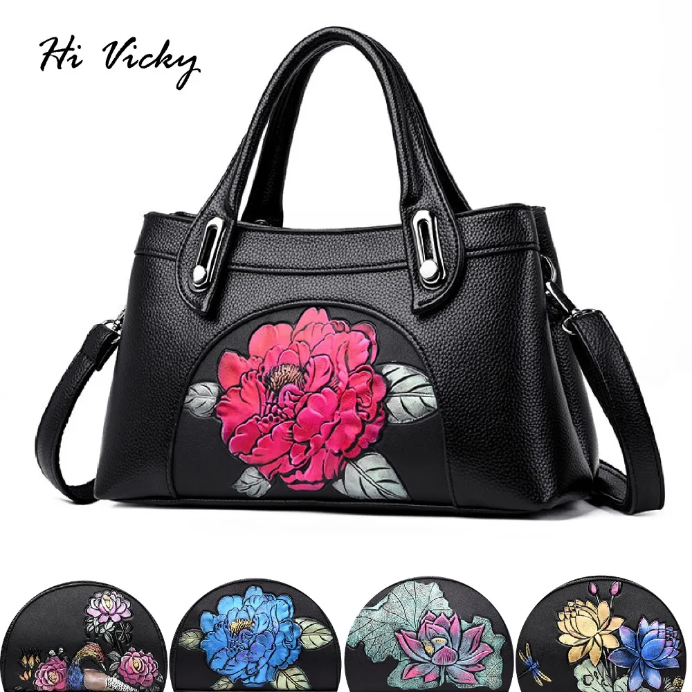 

Luxury Women Handbag Leather desiguers bags women messenger bag Vintage Shoulder Message Bags bolsas sac a main femme travel bag