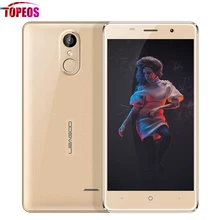 Оригинал Leagoo M5 Отпечатков Пальцев Мобильный Сотовый Телефон 2 ГБ RAM 16 ГБ ROM HD 3 Г WCDMA MT6580A Quad Core 8.0MP Dual SIM Металлический Каркас