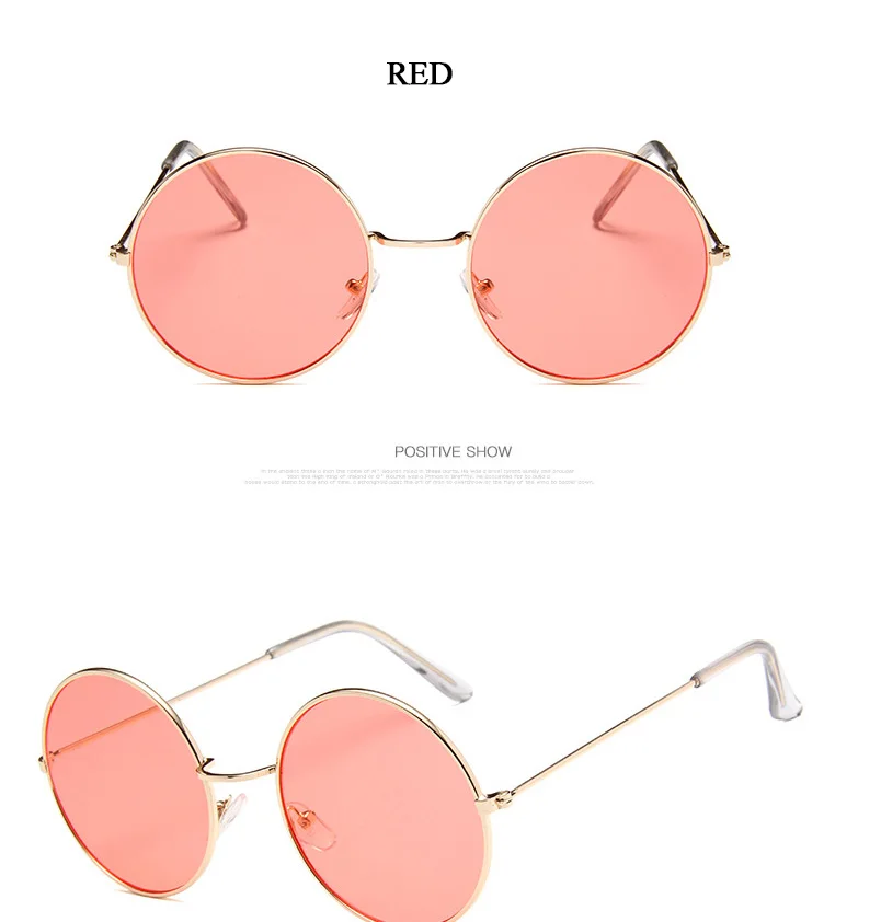 SIMPRECT ретро круглые очки Для женщин 2019 Брендовая Дизайнерская обувь UV400 винтажная металлическая оправа солнцезащитные очки мода люнет De Soleil
