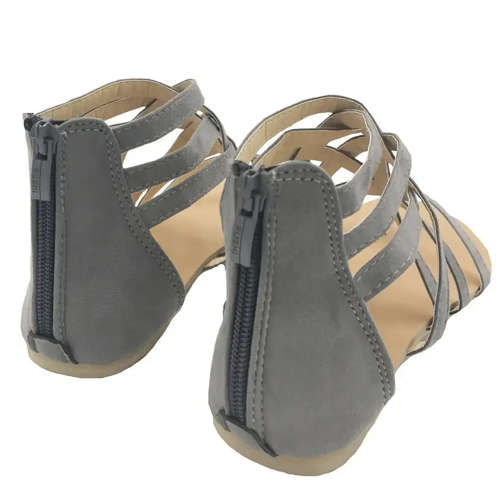 Summer Flat Shoes Woman Rome Style Gladiator Sandals Boho Beach Sandals Ladies