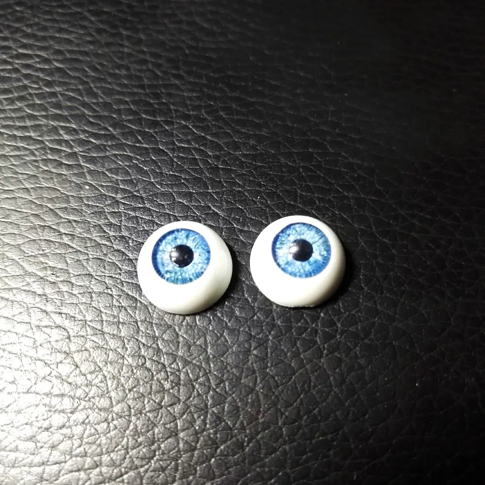 10 пар/лот куклы аксессуары в виде глазного яблока Высокое качество 12 мм акриловые кукольные глаза Reborn Eyes для игрушек смешанные цвета