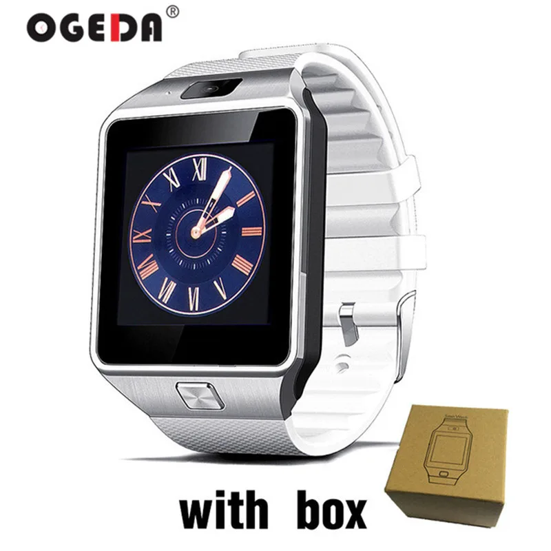 OGEDA 2019 Bluetooth Smartwatch для мужчин DZ09 Android Call Relogio 2G GSM SIM TF карта камера iPhone Samsung HUAWEI PK GT08 A1