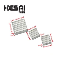 1 компл./лот клей Raspberry Pi 3 радиатора кулер чистый Алюминий теплоотвод набор комплект радиатор для охлаждения Raspberry Pi 2 Модель B