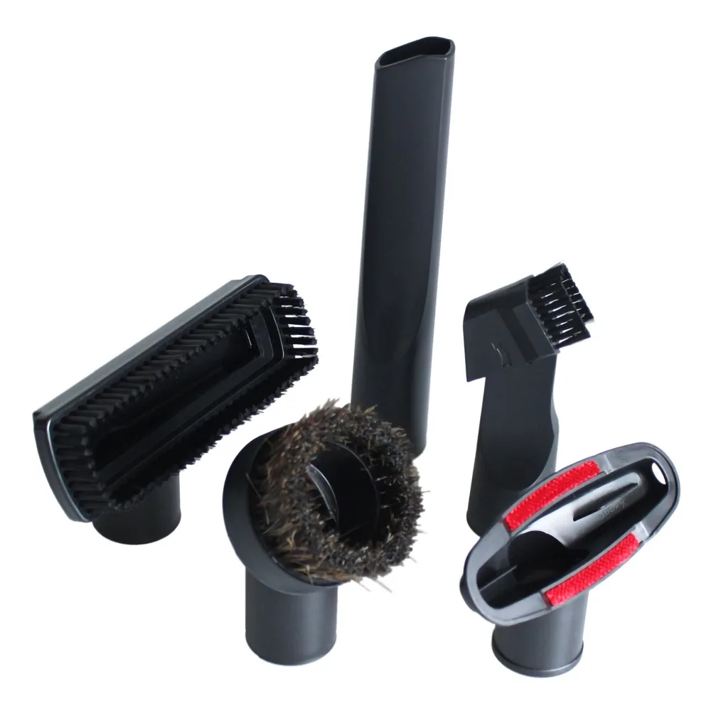 Conjunto de Bico de Aspirador de pó Peças Escova Redonda Cabeça de Sucção Plana 32 mm Peças de Aspirador de pó Fixação para Philips Samsung Hoover