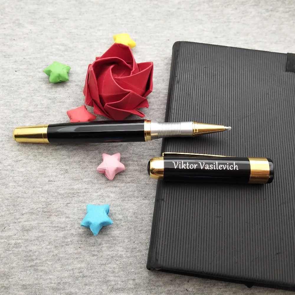 

Unique diy party giveaways personalized heavy pen customized free with any design/logo/text on pen body or pen cap 10pcs/lot