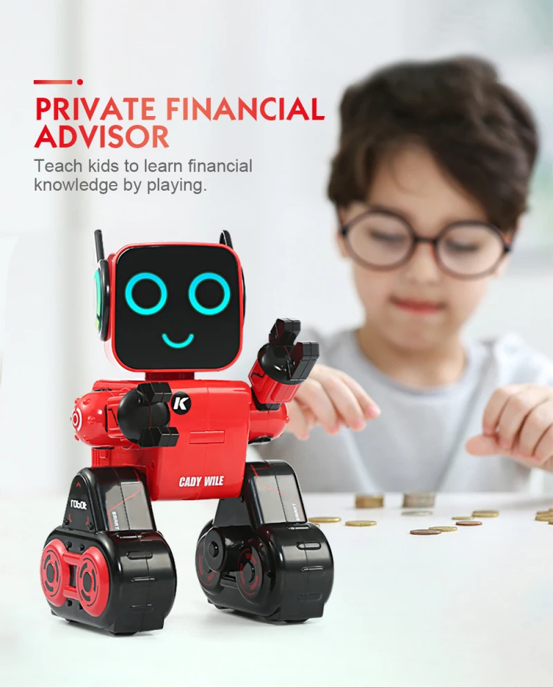 New style boy&girl smart electric robot R4 for Kids Smart Intelligent Programmable Remote Gesture Control RC Toy Robot vs 18DOF