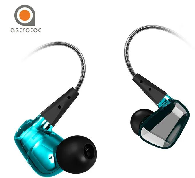 

Authentic Astrotec GX40 Professional Sound Noise Isolating HiFi Music Studio DJ Monitor in-ear Earphone Headphone Fone de ouvido