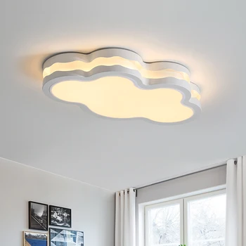 

Bedroom lights romantic clouds led ceiling light cartoon LED light ceiling Nordic children's room ceiling lamps ZA91870