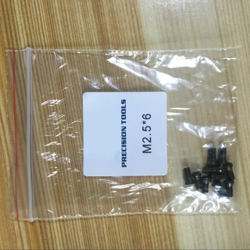 10 шт. M2.5 * 6 мм вставной винт torx подходит для карбидная вставка токарного