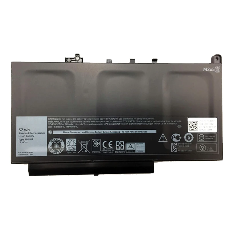 7 xinbox 37Wh 11,1 В натуральная PDNM2 579TY 0F1KTM ноутбук Батарея для Dell Latitude E7470 E7270 серии