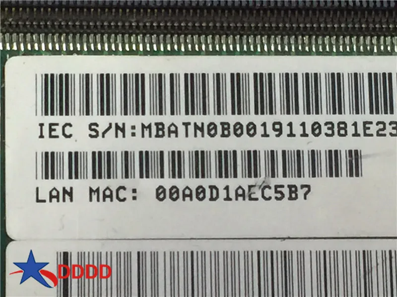 Оригинальная материнская плата MBATN0B001 для ноутбука ACER Aspire 6935 полностью