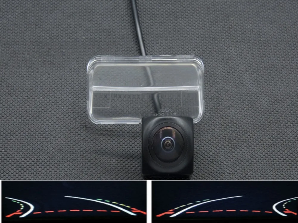 

1080PFisheye Lens Trajectory Tracks Car Rear view Camera For Toyota Camry Verso EZ 2012 Yaris 2013 Corolla Vios 2014 Peugeot 307