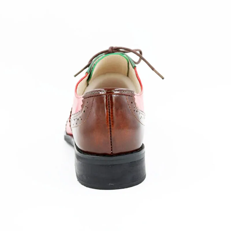 Новинка 31 стиль Zapatos Hombre Туфли оксфорды для женщин винтажные кожаные