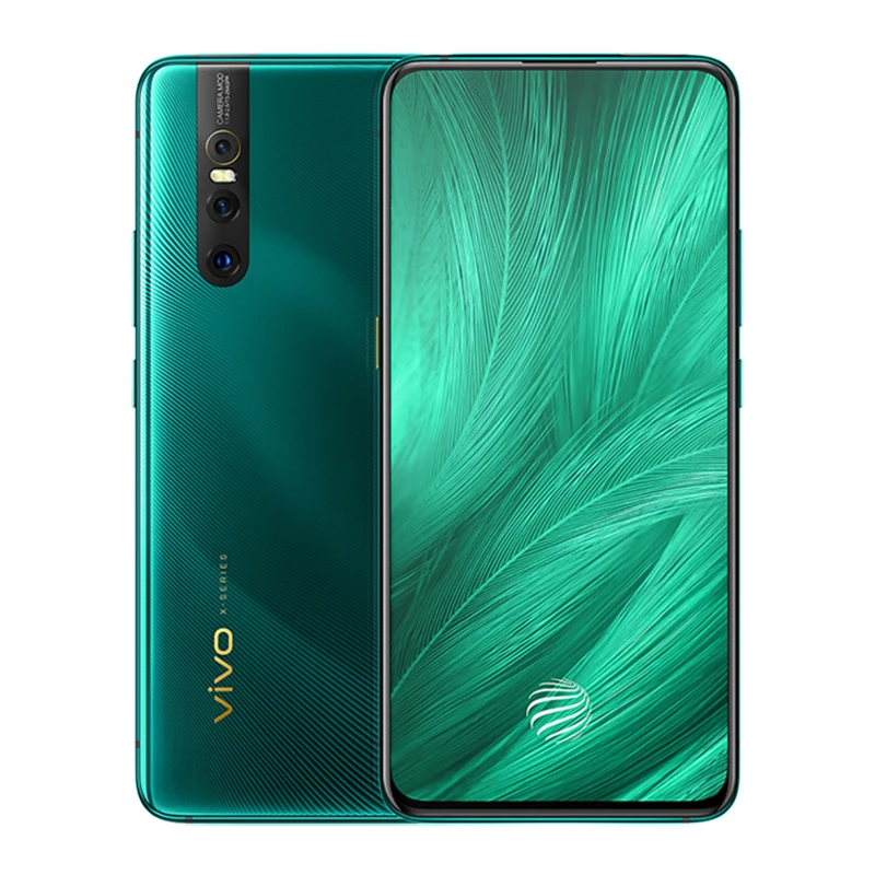 Vivo X27 мобильный телефон 6,39 дюймов 8 ГБ ОЗУ 128 Гб ПЗУ Snapdragon 675 Android 9 4000 МП три кадра мАч смартфон