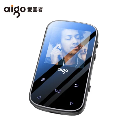 

Newest Upgraded version AIGO MP3-107PRO Bluetooth 4.2 touch screen music player walkman Mini MP3 Player with sports clip