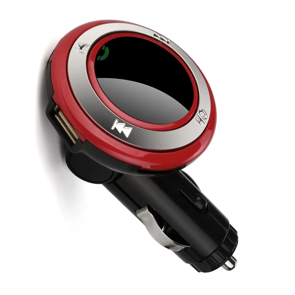 Автомобильный многофункциональный беспроводной mp3 Q7 2USB светодиодный MP3 Bluetooth Автомобильный fm-передатчик с микрофоном винтажное радио h0127