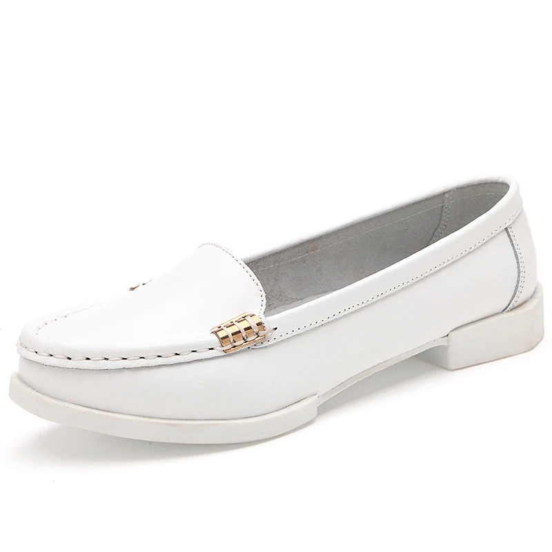 

2015 New Fashion!Women Genuine Leather Flat Shoes Concise Soft Women Shoes Sapatos Femininos Low-top Moccasins Size 35-40,0818