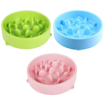 

Dog Bowl Slow Feeder Bath Pet Supplies Dog Slow Feed Bowl For Dog Cat Pet Feeder Bowl Prevent Obesity Dogs Supplies