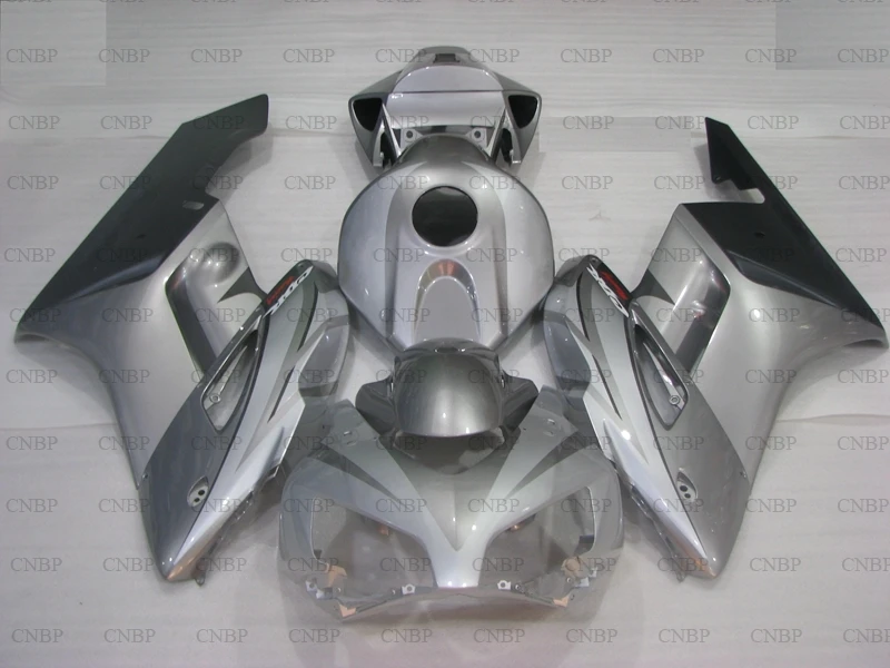Обтекатели CBR1000 RR 2004 2005 для мотоциклов CBR1000RR Fireblade 05 серебристые серые белые