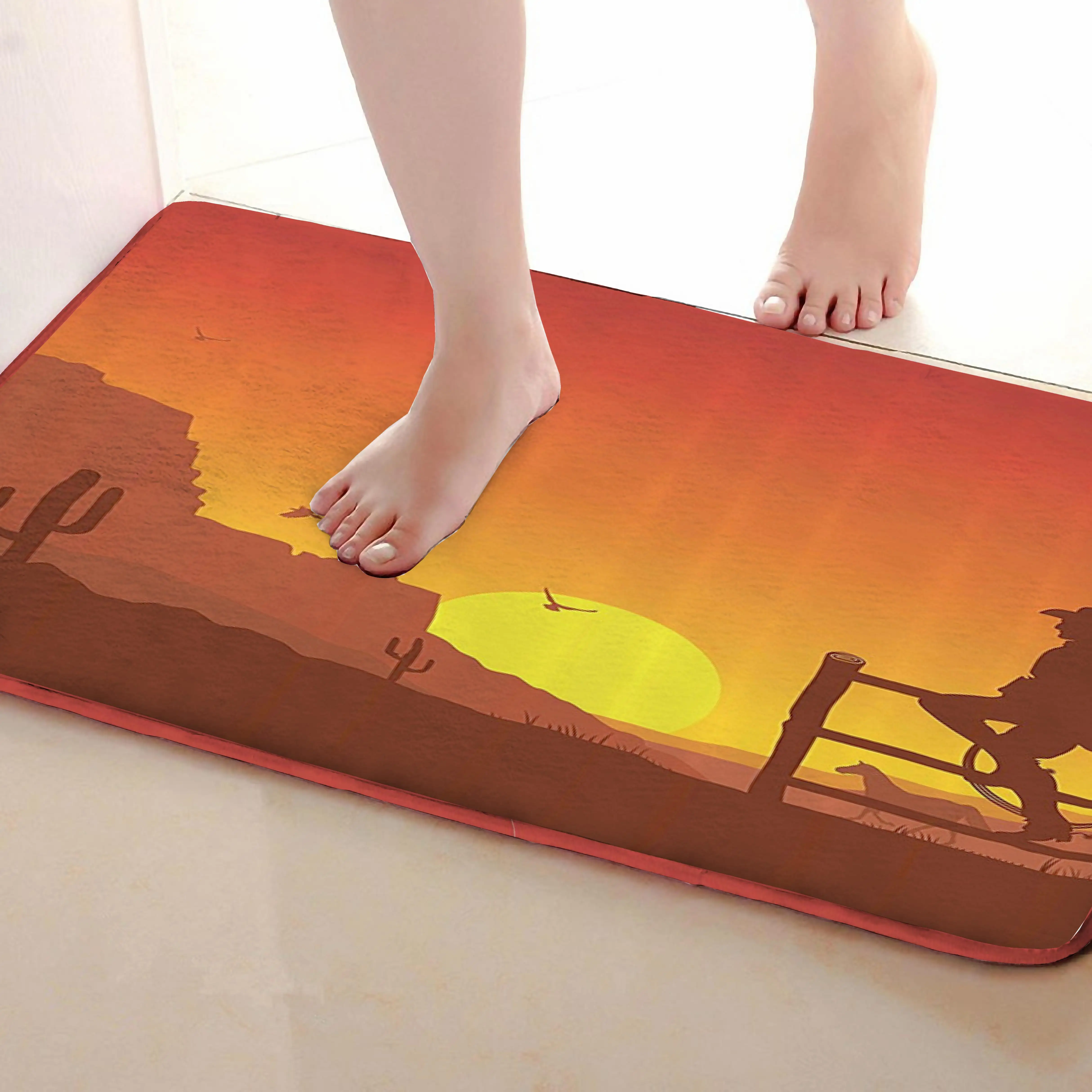 Мужской стиль коврик для ванной комнаты, смешной Противоскользящий коврик для ванной, занавески для душа s аксессуары, соответствующие вашей душевой занавеске