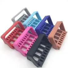 Портативный держатель для сверл для ногтей, подставка для сверла для ногтей, дисплеер с 16 отверстиями, органайзер для хранения, контейнер для сверла для ногтей, маникюра