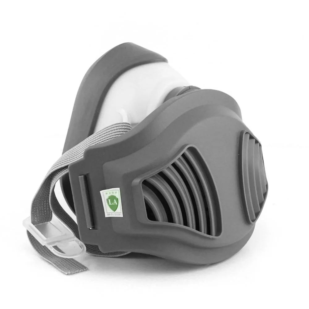 

Dust Mask Respirator Anti-dust Anti Industrial Construction Haze Poison Gas Family & Professional Breathing Mask Workout Mask