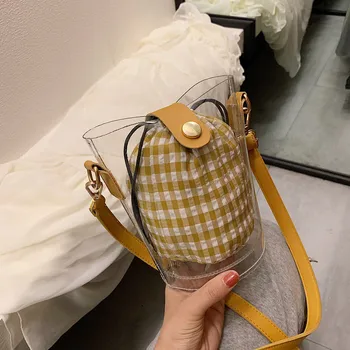 

Women's Bag Fashion Jelly Transparent Composite Package Shoulder torebki damskie torebka damska shopper bolsa feminina
