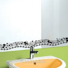 Новое поступление! Ambry спеклярная Черная музыка кошка тип Талия линия украшения, кружево украшение 5 см стекло украшения