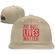Pitbull Lives Matter унисекс шляпа для взрослых бейсбольная кепка для спорта на открытом воздухе Кепка