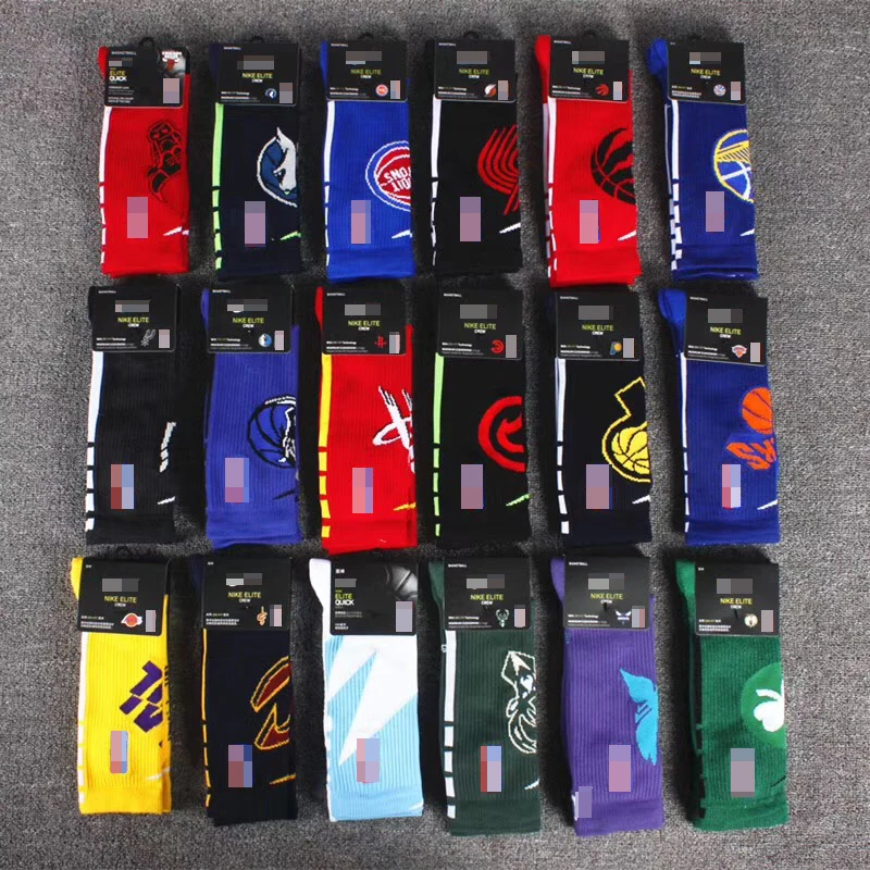 

Basketball Stockings Sport Socks Basket Ball Hyper Elite Stockings Professional training socks 19 Colors US Size 40-46