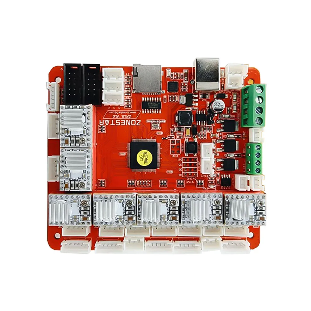 ZONESTAR ZRIB материнская плата контроллера материнская плата принять ATMEGA 2560 MCU совместимый для RAMPS 1,4 Mendel i3 FDM