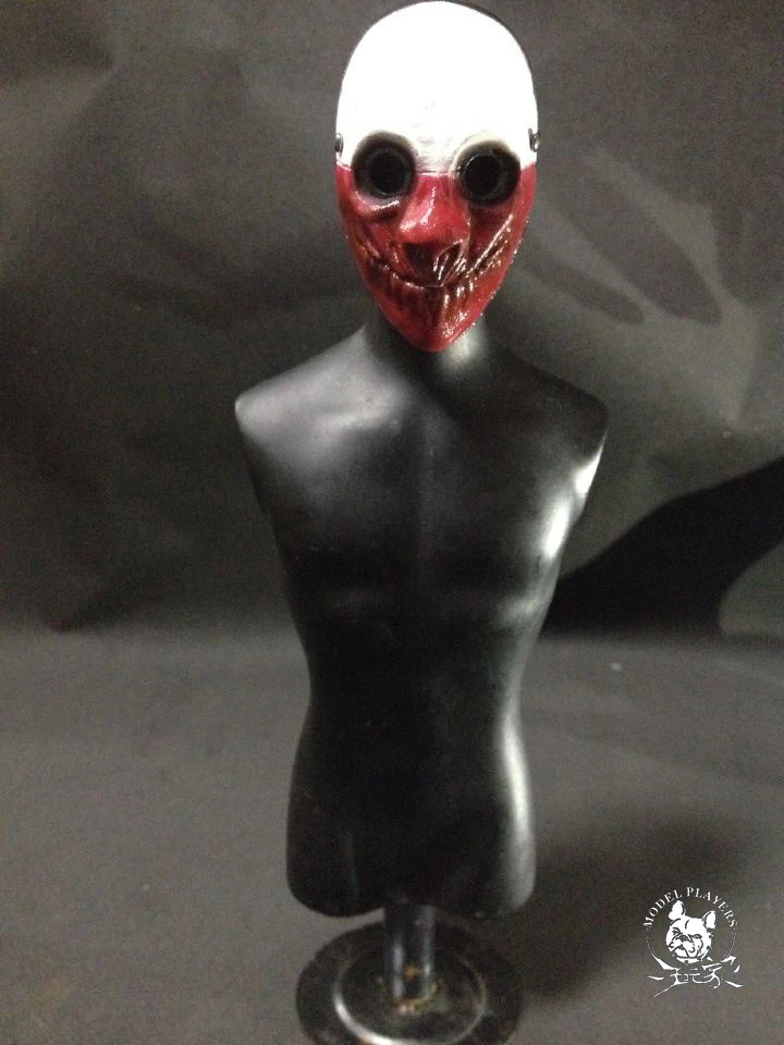 Новая Изысканная миниатюрная маска солдата в масштабе 1/6 PAYDAY The wolf для коллекции