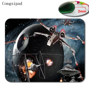 

Congsipad Arrivals from Star Wars millenium falcon Desktop Pad Mousepads yoda silicone mouse Pad 22x18/25X20/29x25 tappetino Mat