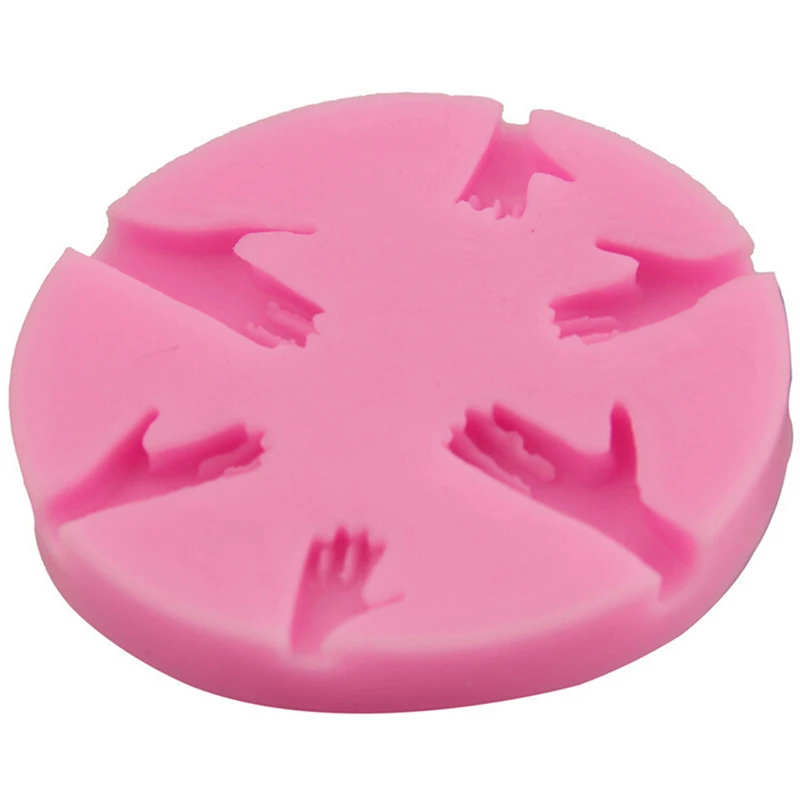 New Arrival Human Hand Shaped 3D Silicone Cake Fondant Mold, Cake Decoration Tools, Soap, Candle Moulds