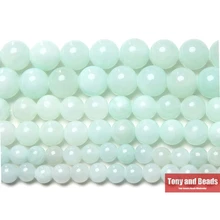 Новое поступление ледяной голубой персидский нефритовый бисер 1" нить 6 8 10 мм выбрать размер для изготовления ювелирных изделий
