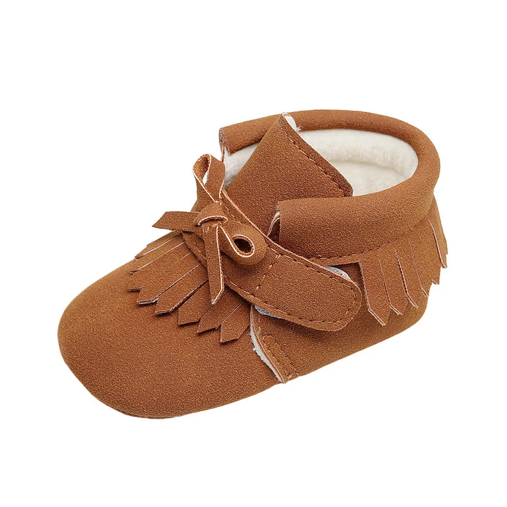 Модная детская обувь для новорожденных мальчиков и девочек зимние ботинки ярких цветов для кроватки теплая обувь bebek ayakkabi