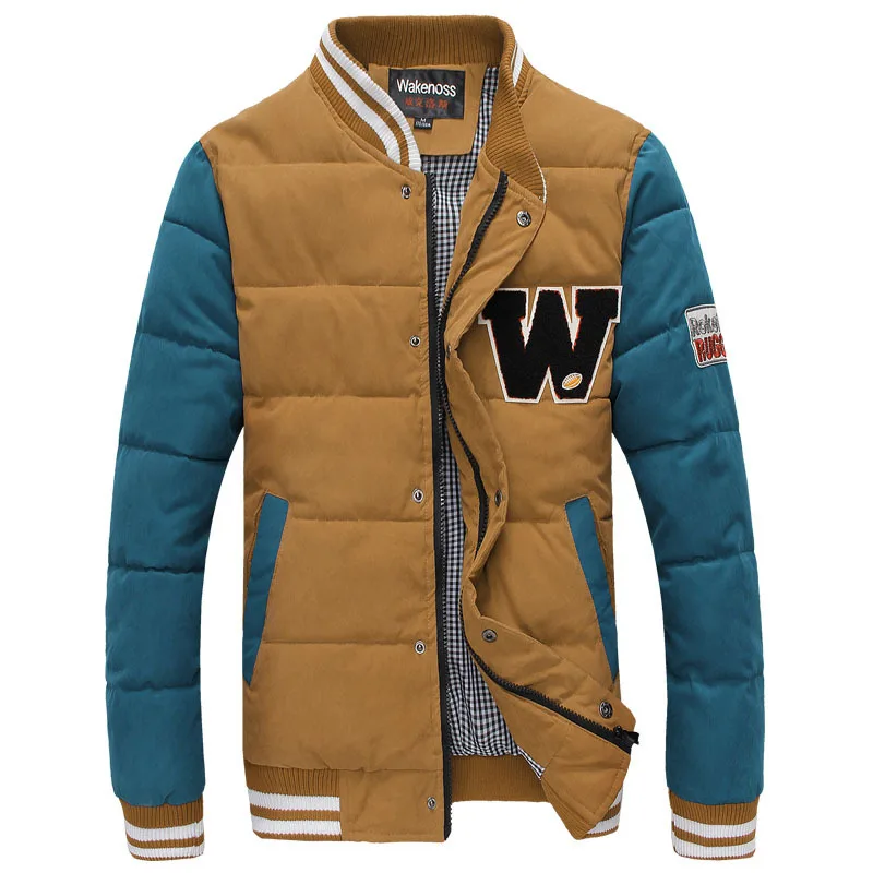 New winter baseball clothes coat men thick warm ja...