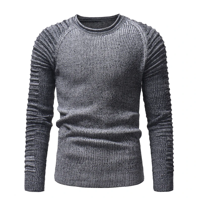 Mens sweaters 2018 winter casual Sweater pullover men's autumn round neck patchwork quality knit brand men's sweater size M-3XL