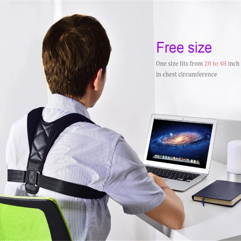 Корректор осанки Пояс ключицы поддержка спины Slouching корректирующий корсет для позвоночника лечение тела