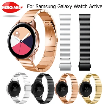 

Gear S2 strap watchband For Samsung Galaxy Watch 42mm 20mm Watch Band Stainless Steel amazfit bip strap Galaxy watch active 40mm