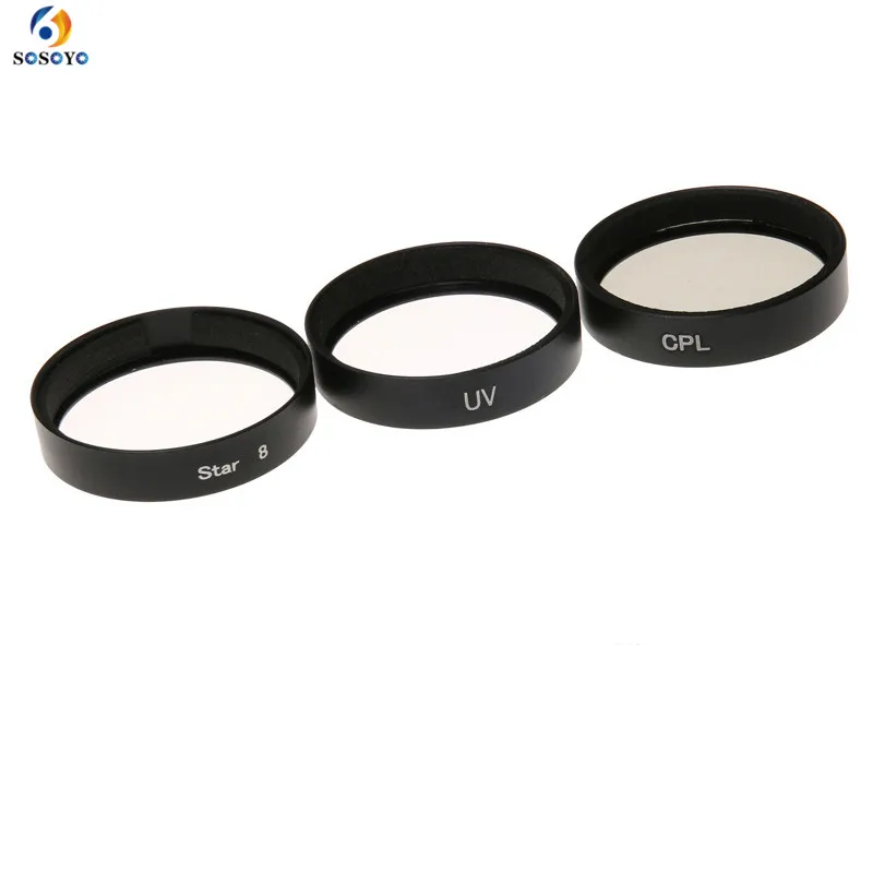Lens UV  CPL Filter Star 8 Circular Polarizer Filtors Cover Lens Protector for Xiaomi Mijia MI Jia Mini 4K Action Camera Accessories (1)