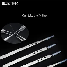 Wozniak прецизионный зажим из нержавеющей стали высокоточные электронные компоненты пинцеты мобильные телефоны цифровой камеры инструмент для ремонта