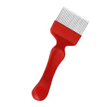 Пчелиная нержавеющая сталь Uncapping вилка(красный