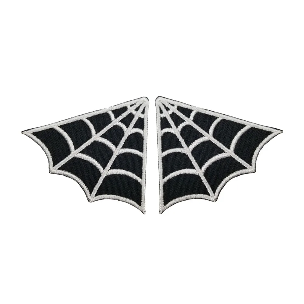 Spider web Custom iron on Embroidery movies Patches clothing decoration Free Shipping cloth stickers for jacket vest (1)