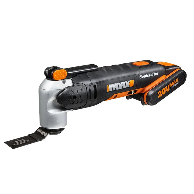 2.0AH Variable Speed Electric Multifunction Oscillating Tool Kit Multi