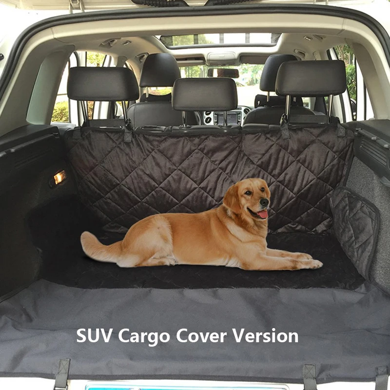 

Pet Dog Car Rear Bench Back Seat Cover Mat waterproof Hammock style and Back Cover of SUV for pet products dog accessoriesTrunk