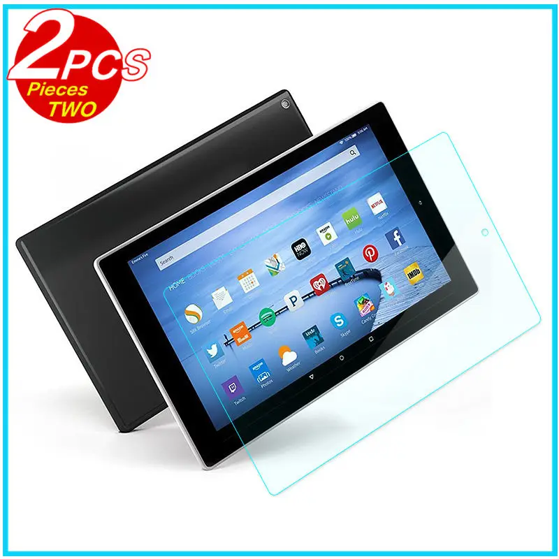 Tempered Glass membrane For Amazon Kindle Fire HD 10 2017 Steel film Tablet Screen Protect
