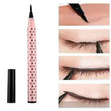 Новая Черная Подводка для глаз водостойкая s жидкая карандаш для глаз Макияж Красота комессия крутая черная гладкая Водонепроницаемая длинная Стойкая подводка для глаз